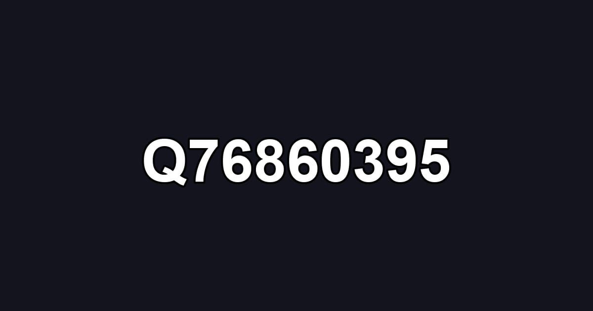 Q76860395