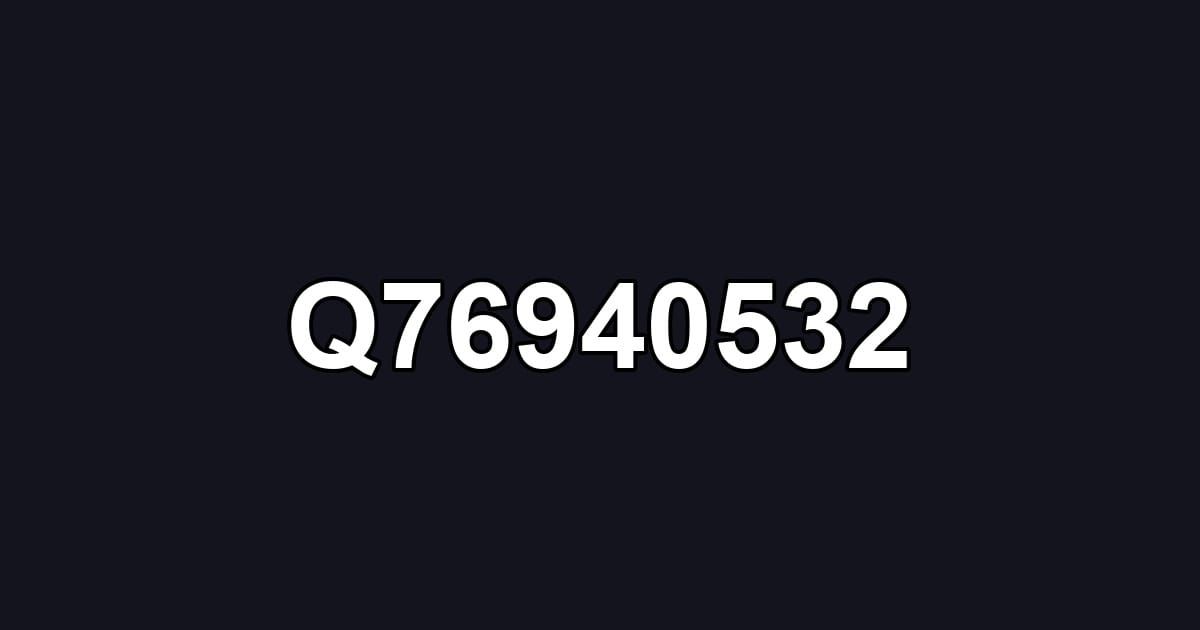 Q76940532