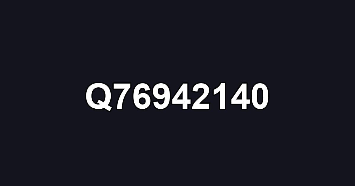 Q76942140