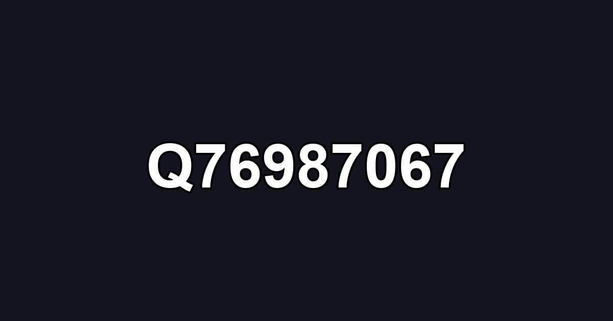 Q76987067