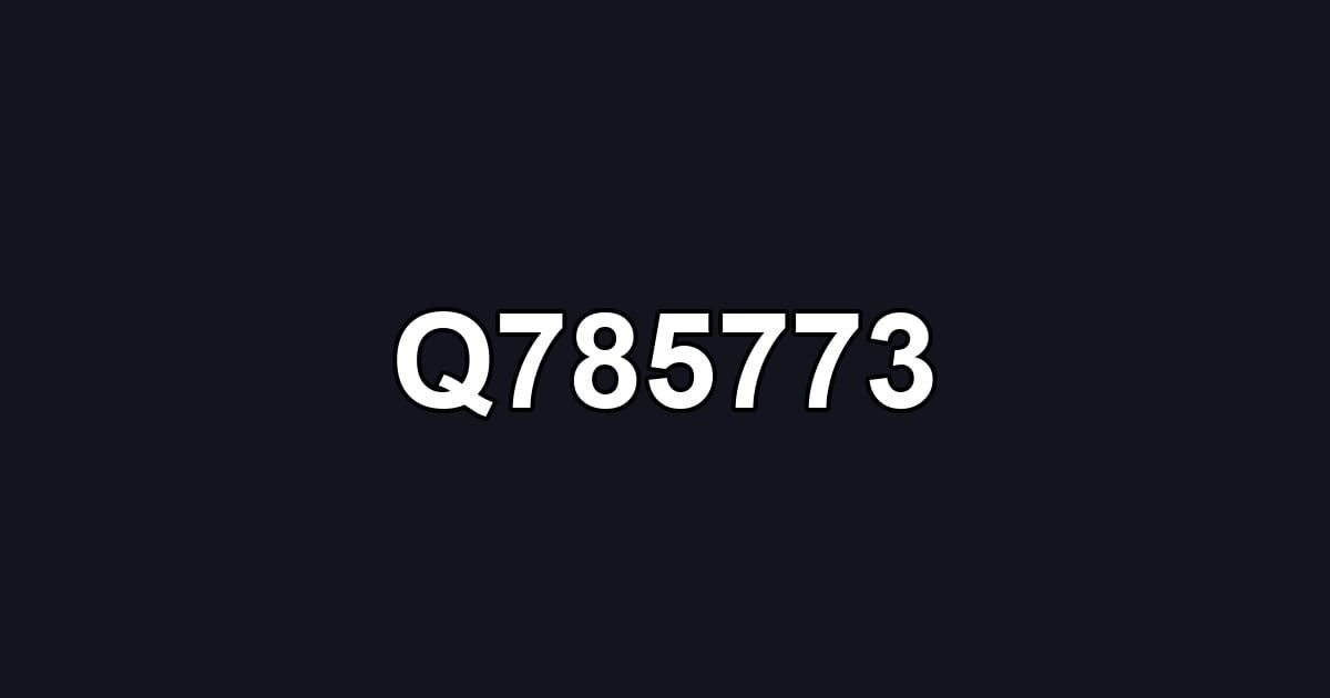 Q785773