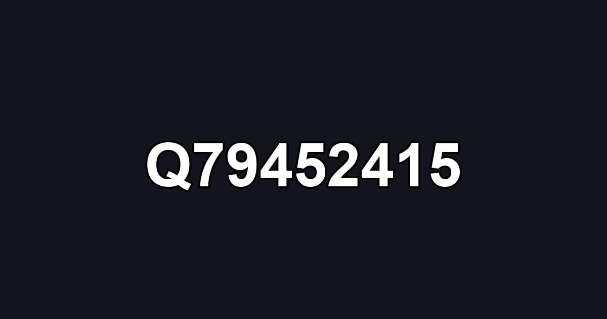 Q79452415