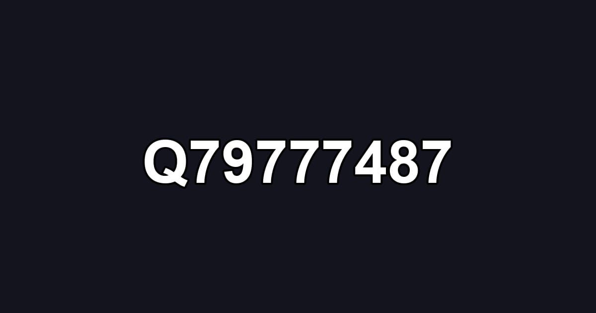 Q79777487