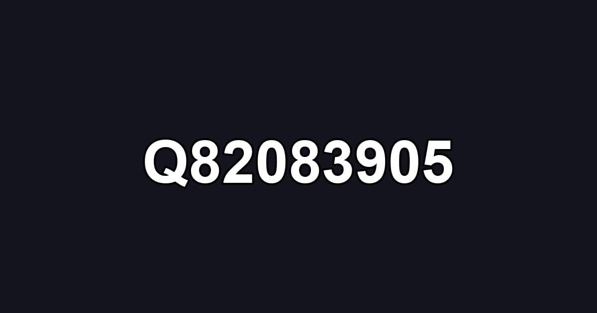 Q82083905