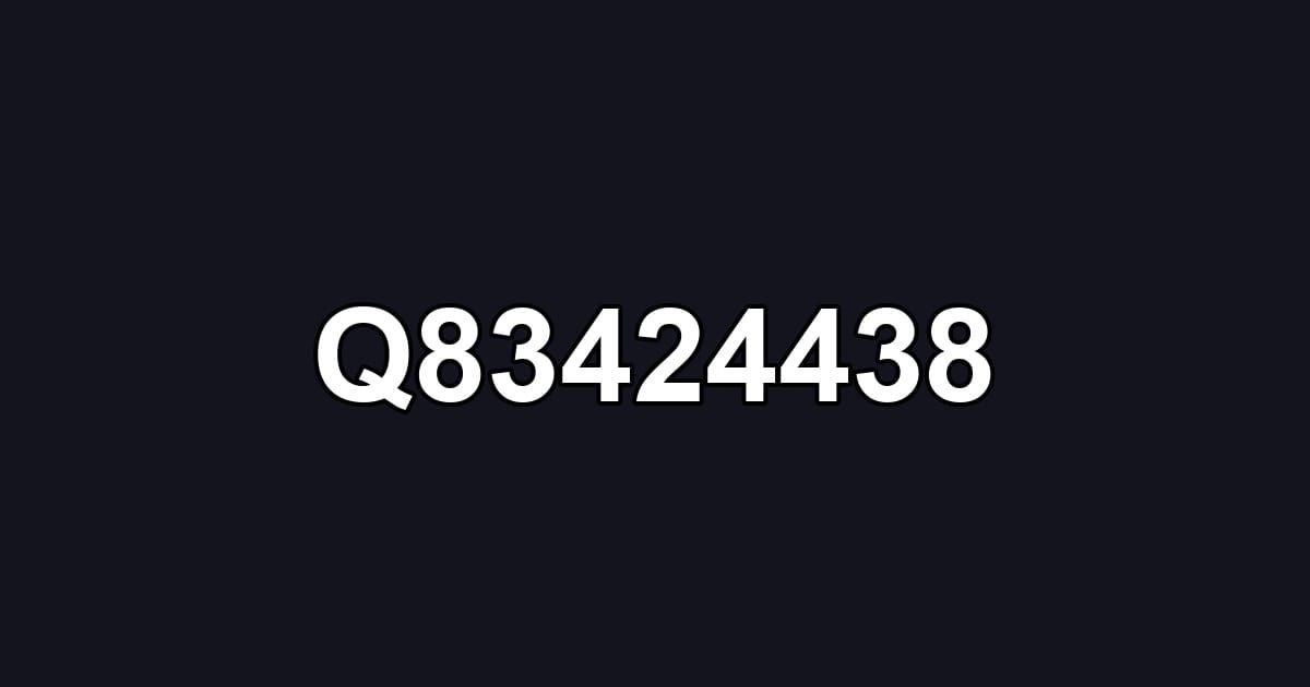 Q83424438