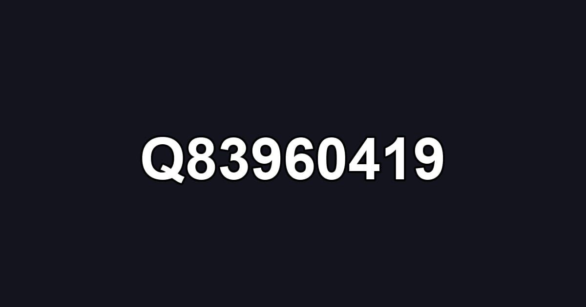 Q83960419