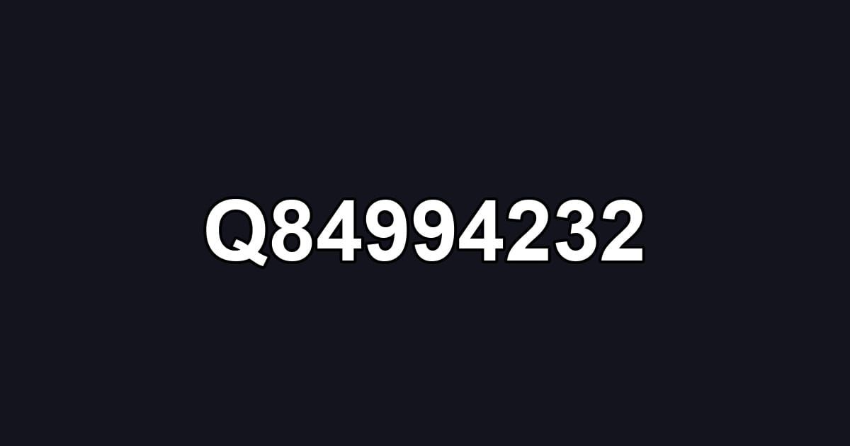 Q84994232
