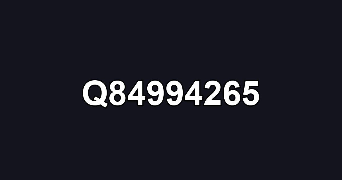 Q84994265