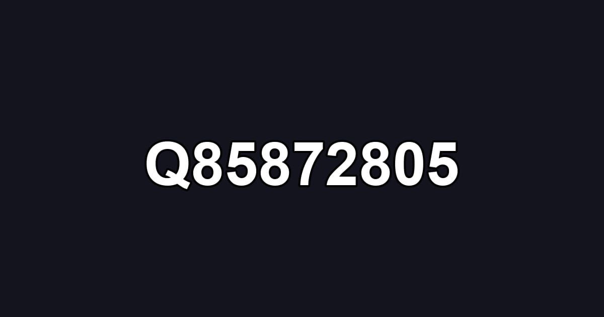 Q85872805