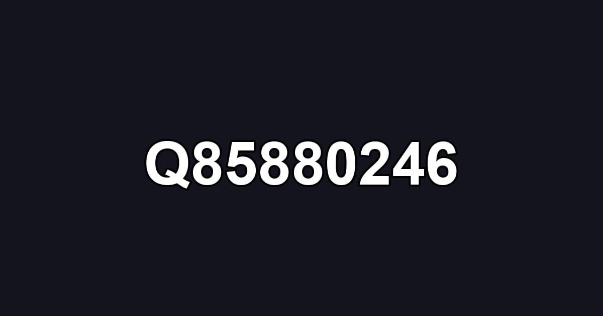 Q85880246