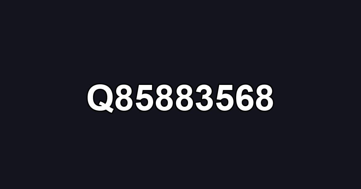 Q85883568