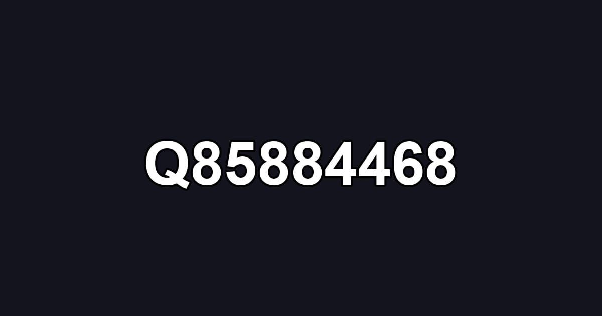 Q85884468