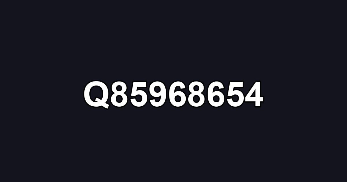 Q85968654