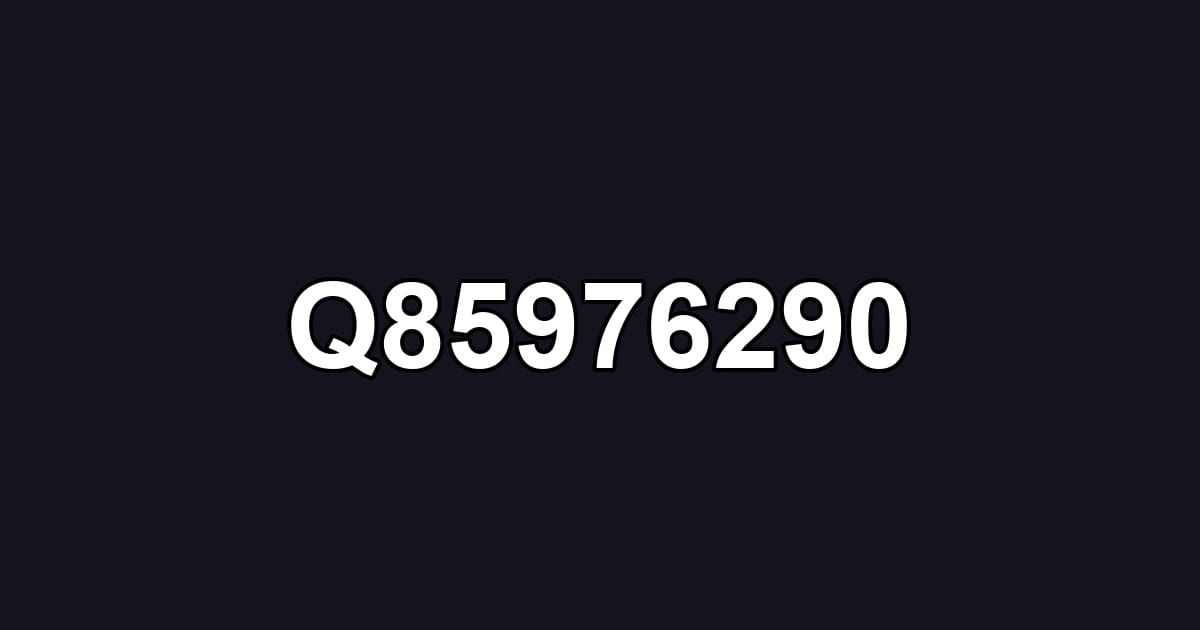 Q85976290