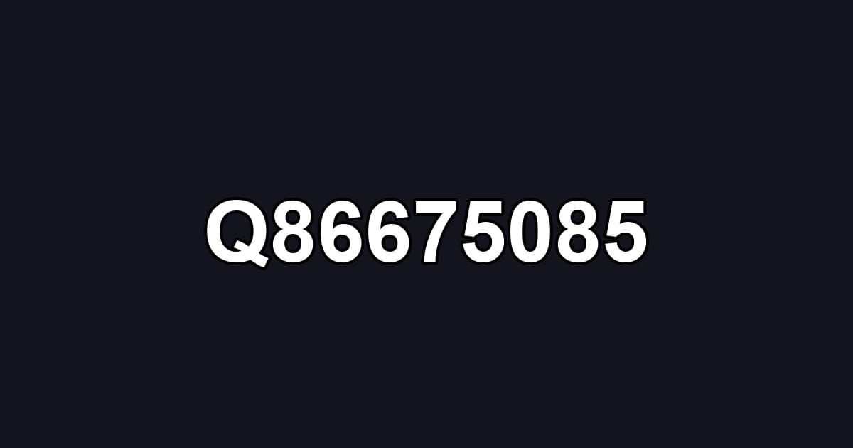 Q86675085