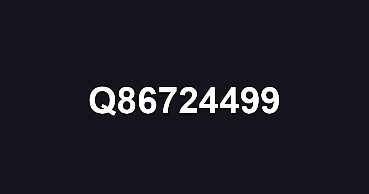 Q86724499