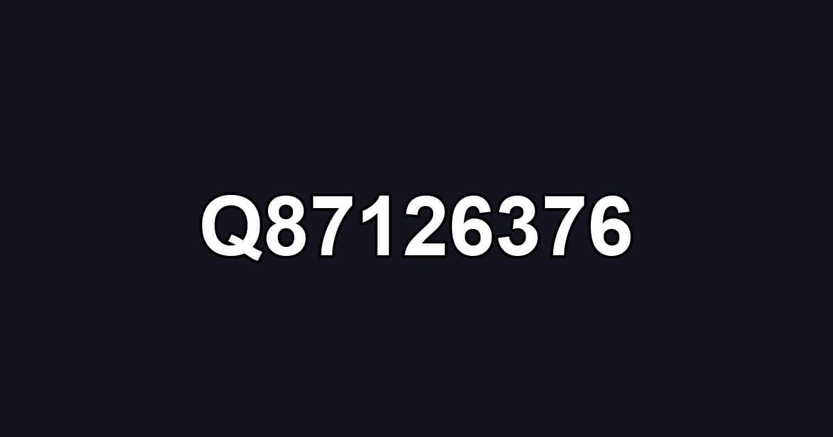 Q87126376