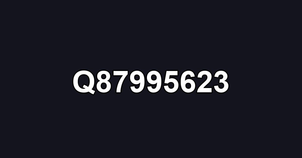 Q87995623