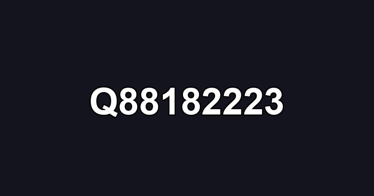 Q88182223