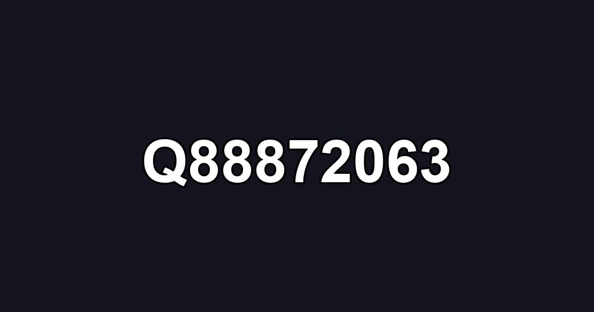 Q88872063