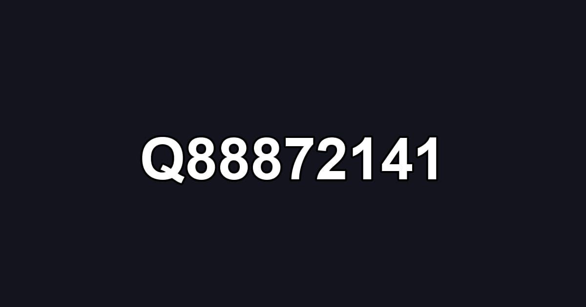 Q88872141