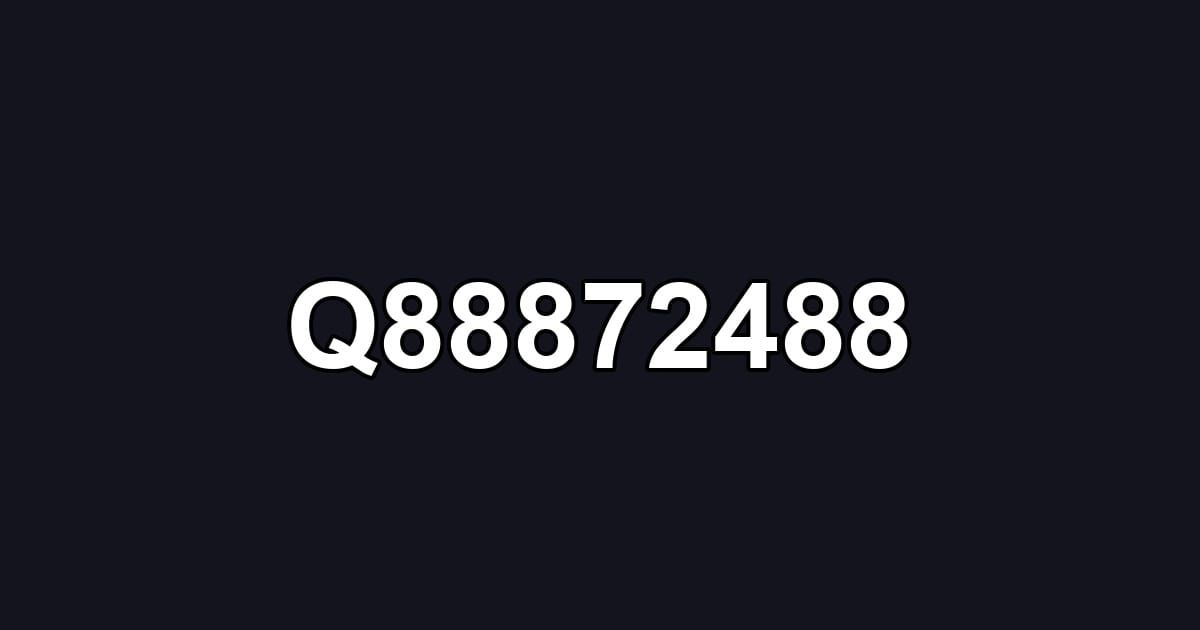 Q88872488