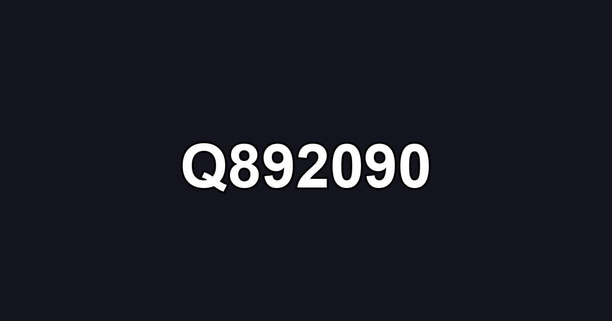 Q892090