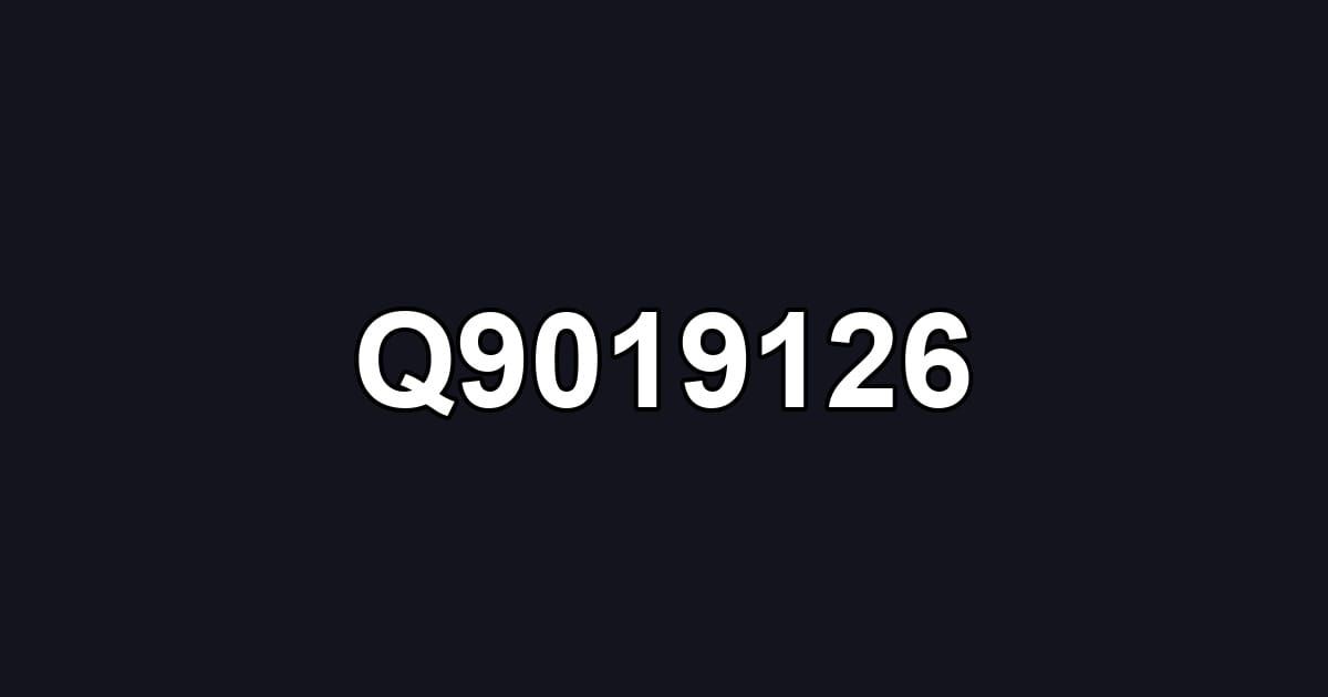 Q9019126