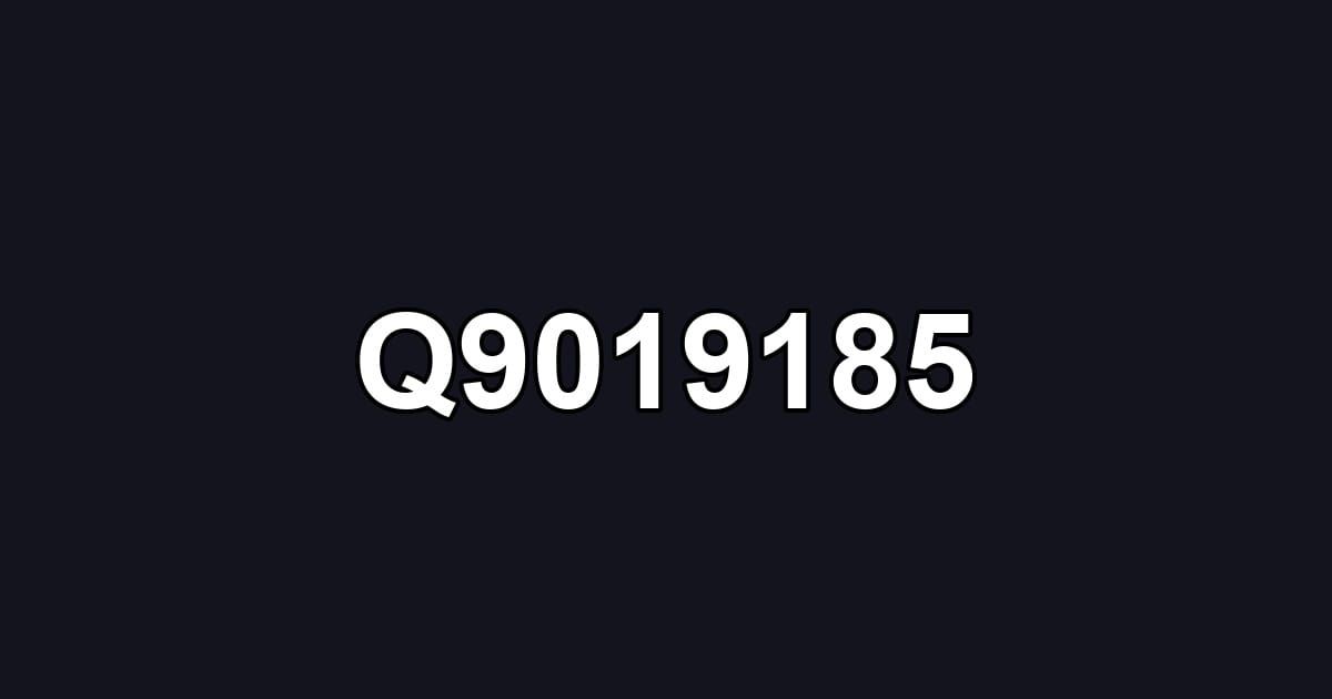 Q9019185