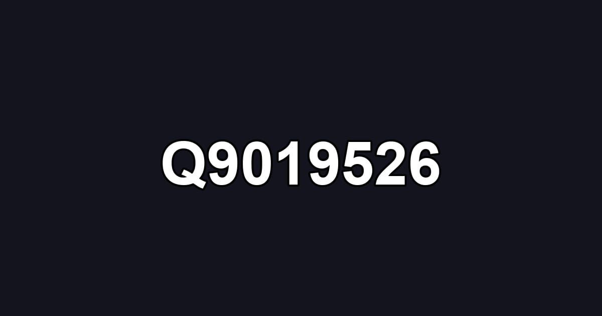 Q9019526