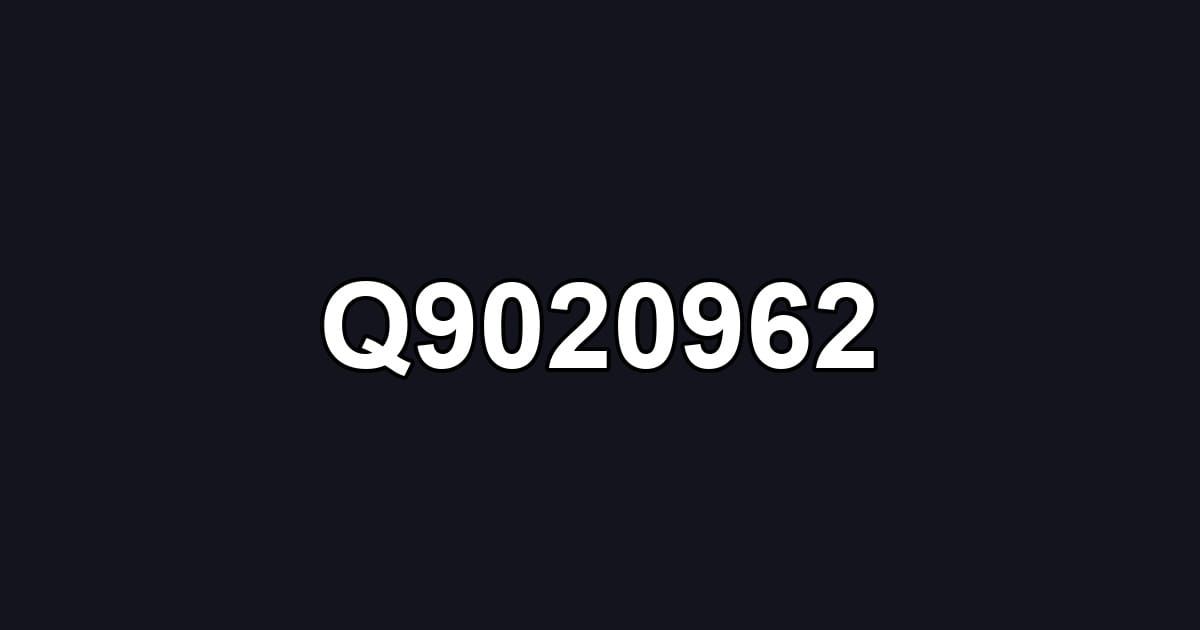 Q9020962