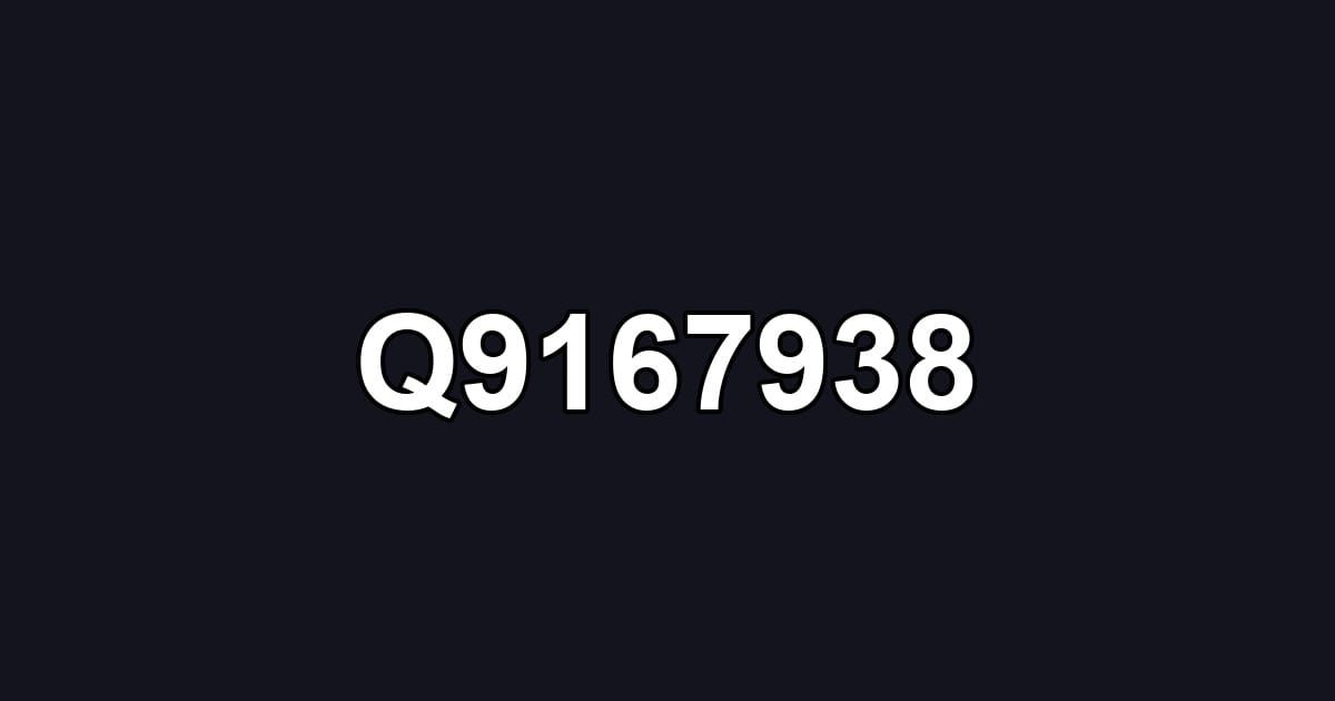 Q9167938