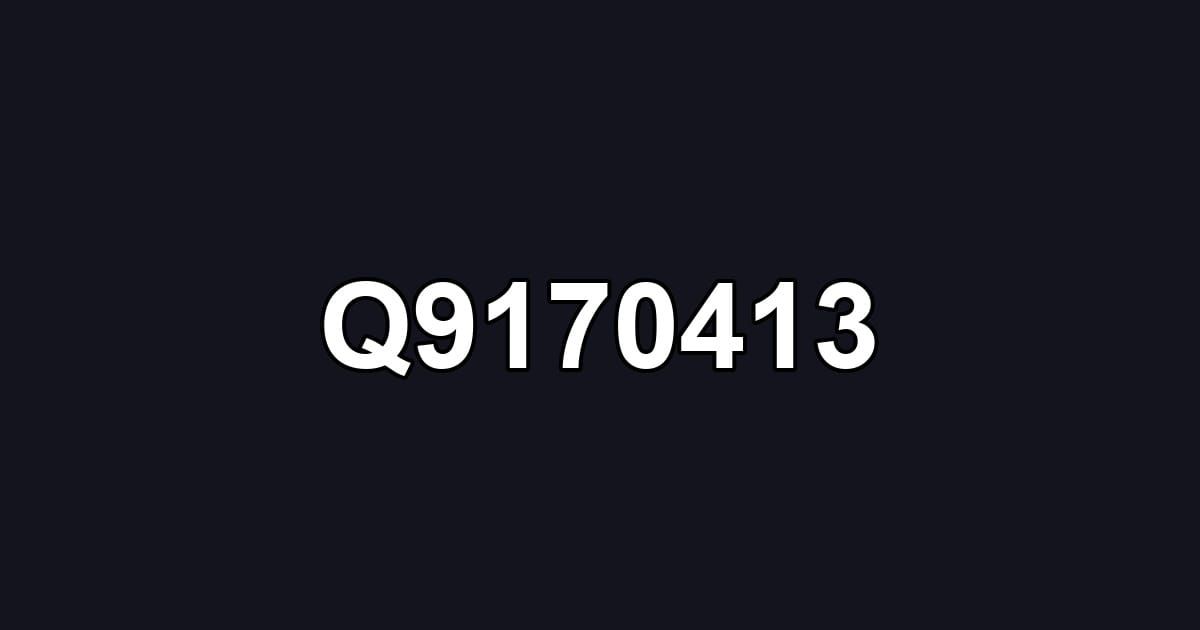 Q9170413