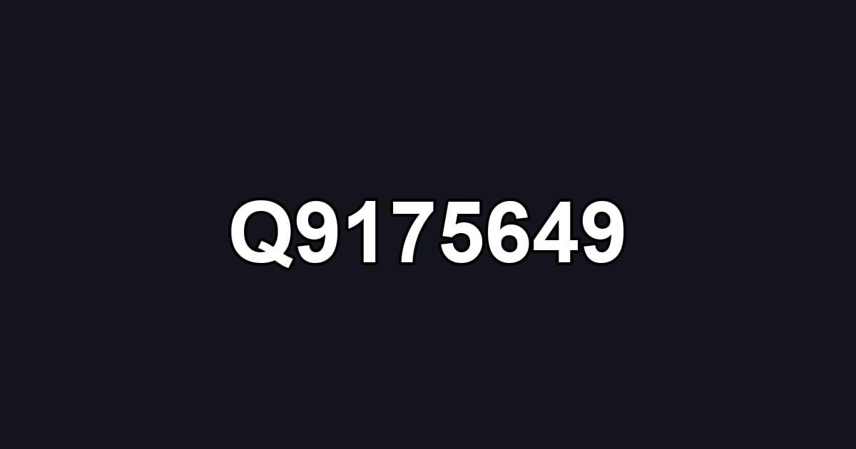 Q9175649