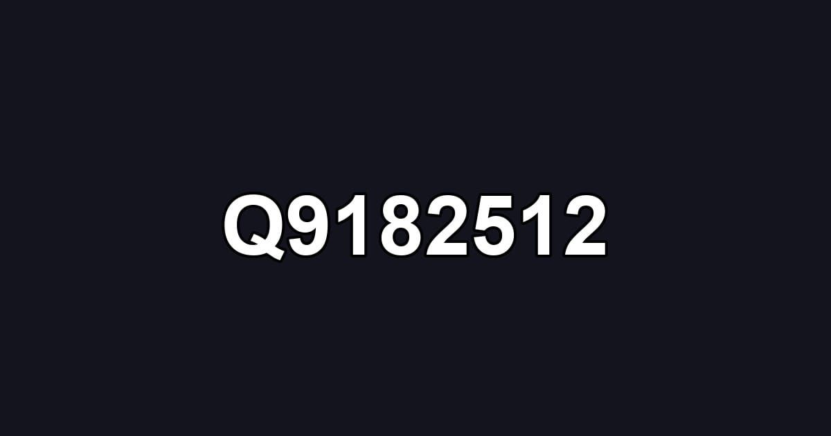 Q9182512