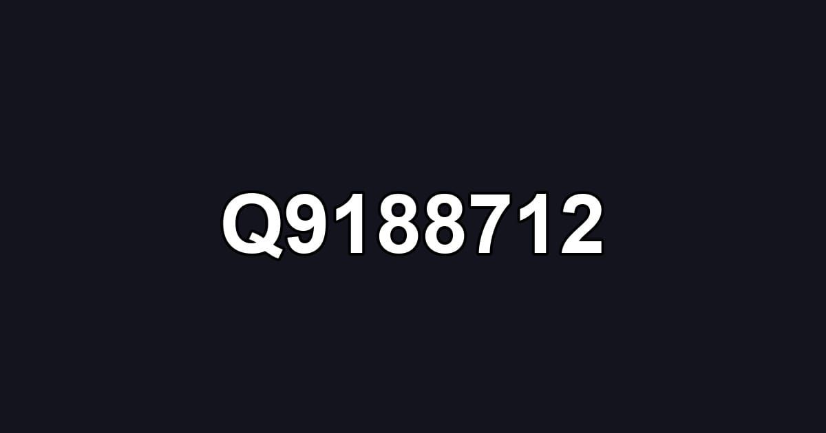 Q9188712