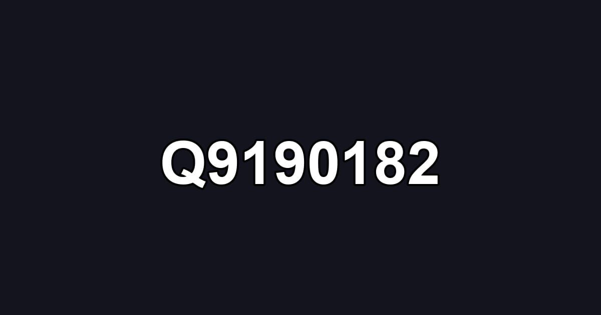 Q9190182