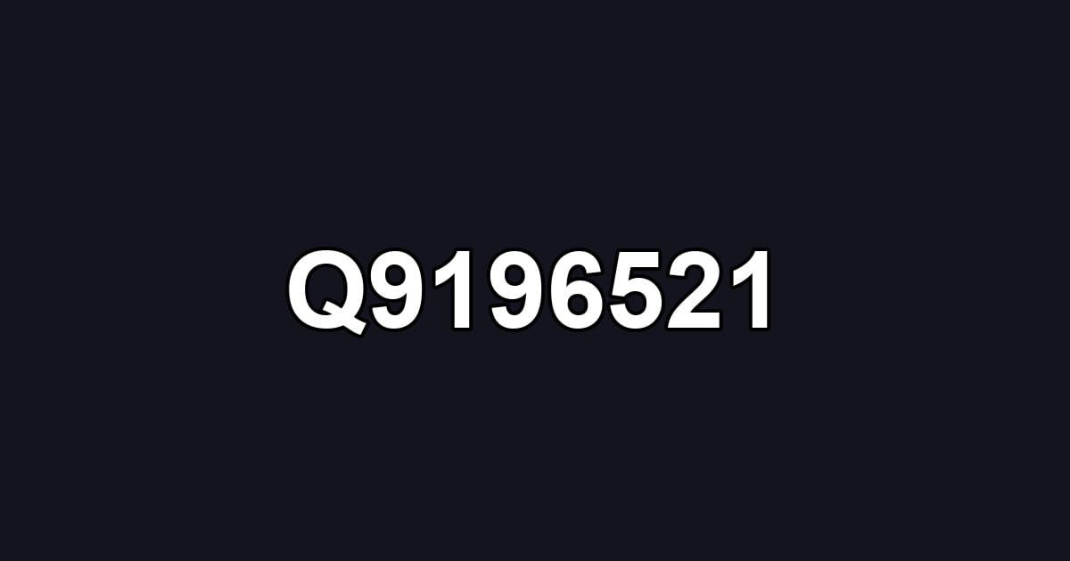 Q9196521