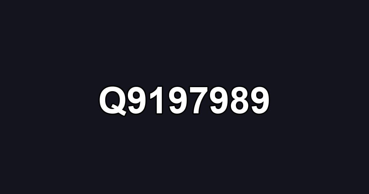 Q9197989