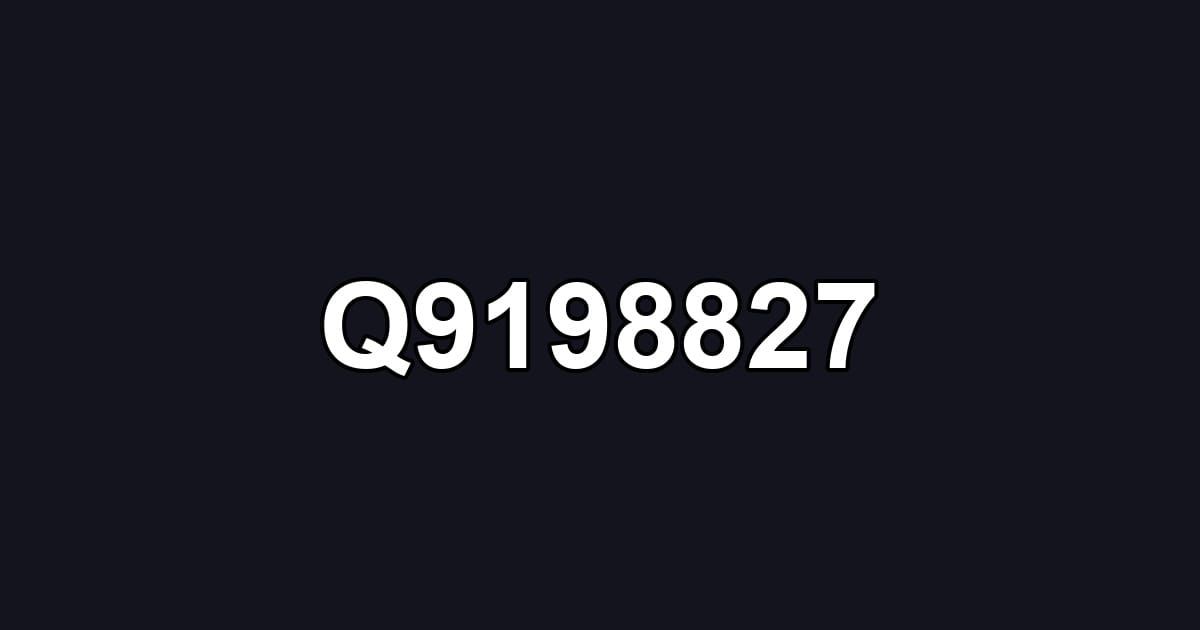 Q9198827