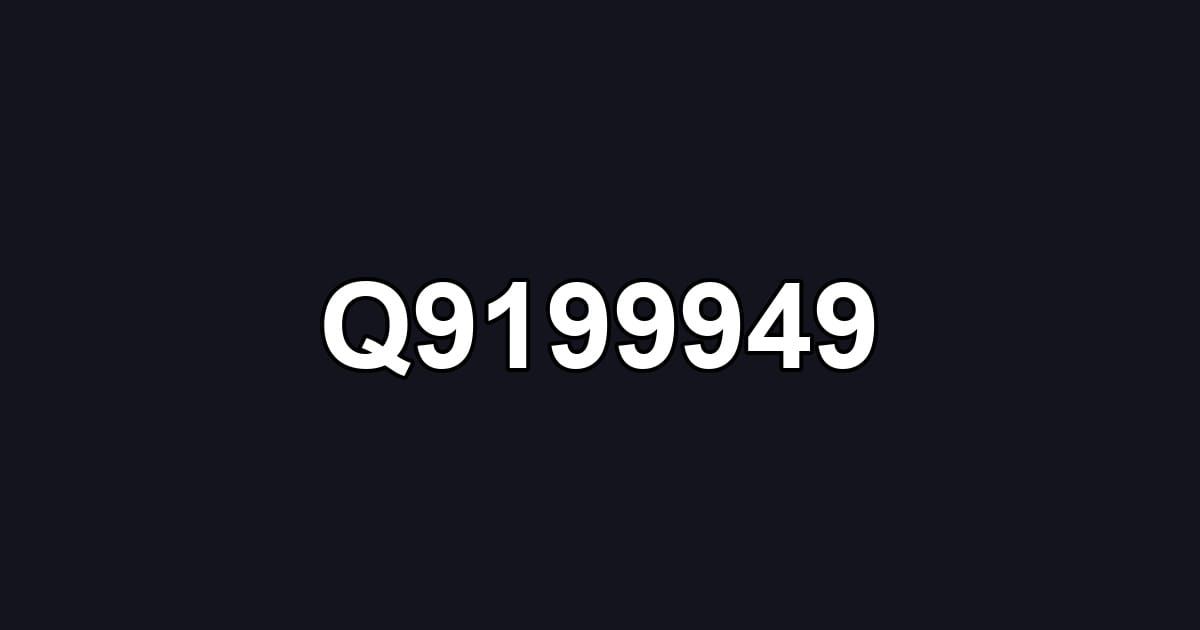 Q9199949