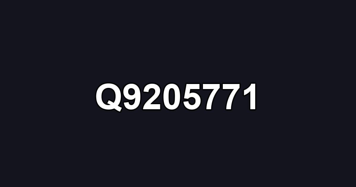 Q9205771