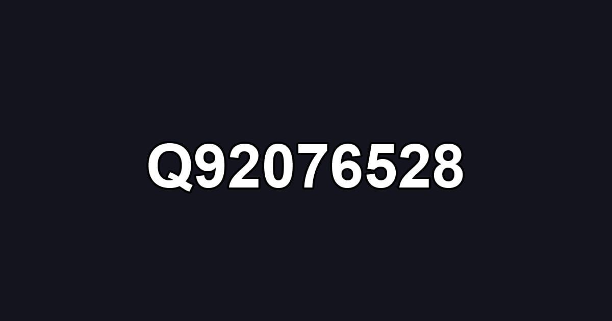 Q92076528
