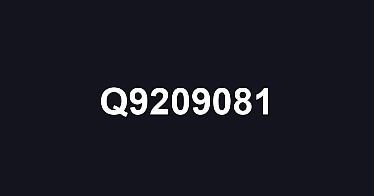 Q9209081