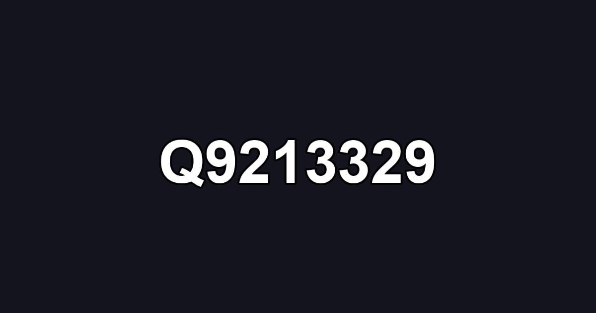 Q9213329