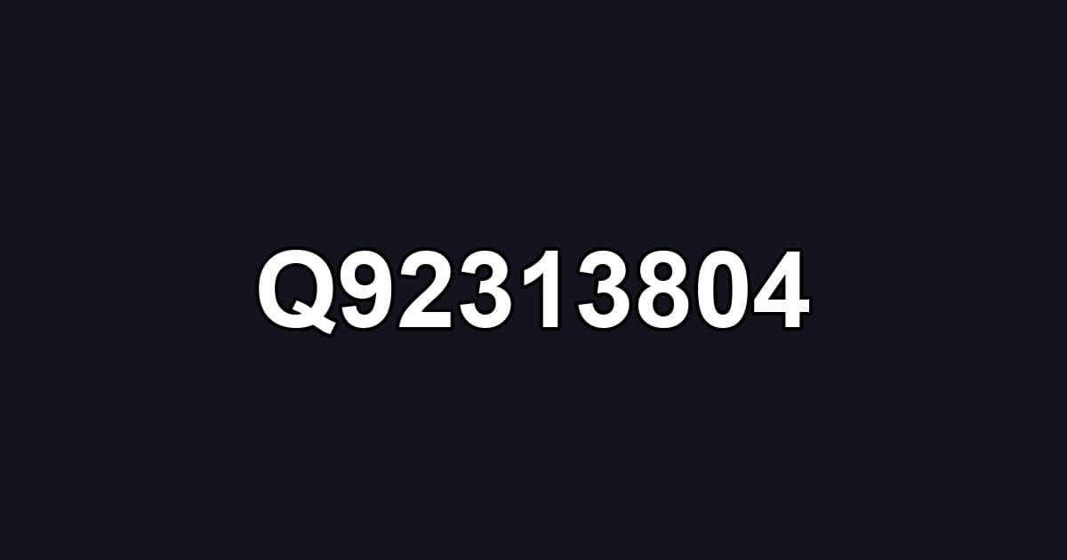 Q92313804