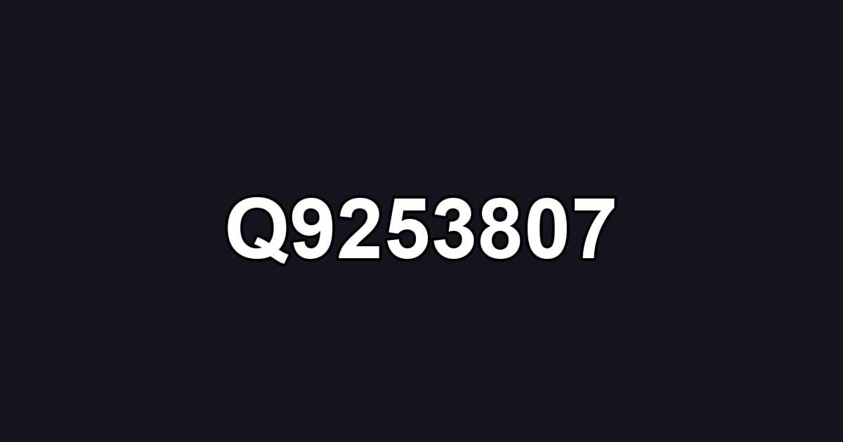 Q9253807
