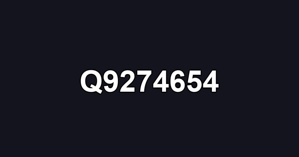 Q9274654