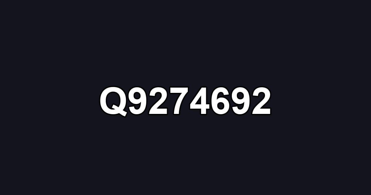 Q9274692
