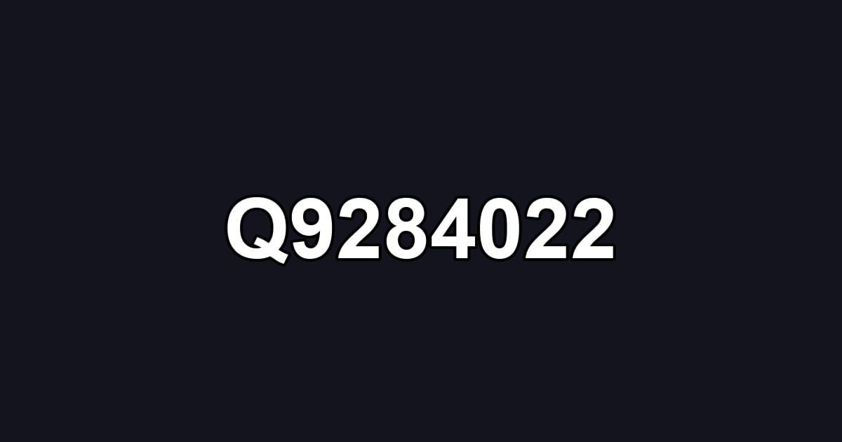 Q9284022